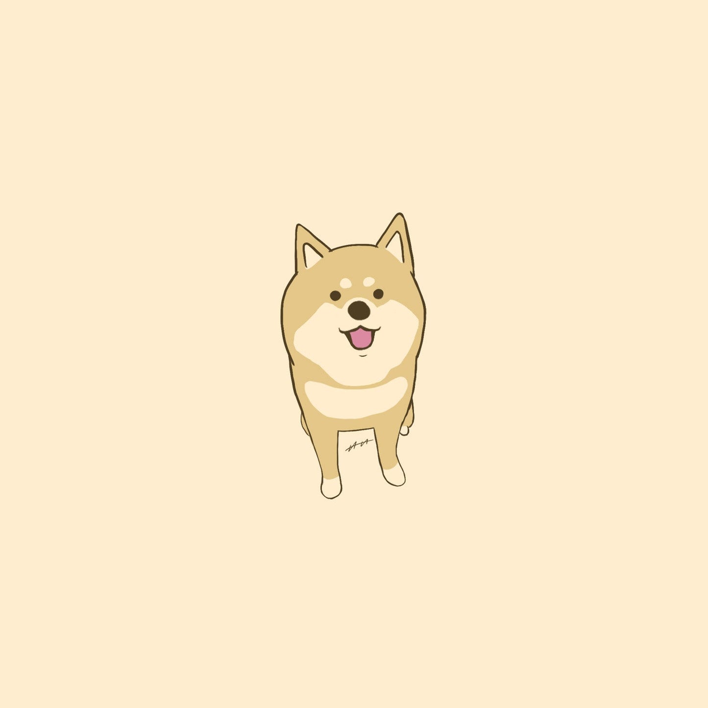【限定公開】愛犬イラスト依頼