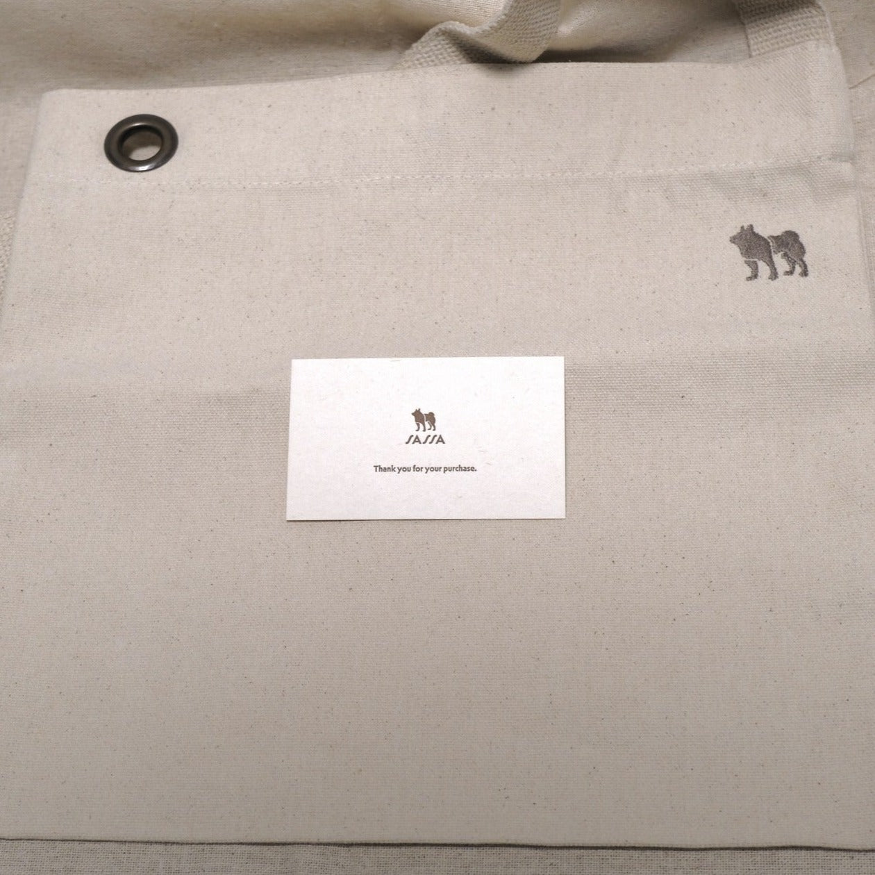 Sacoche with Shiba Inu embroidery mark that can be used as a walking bag or for everyday use