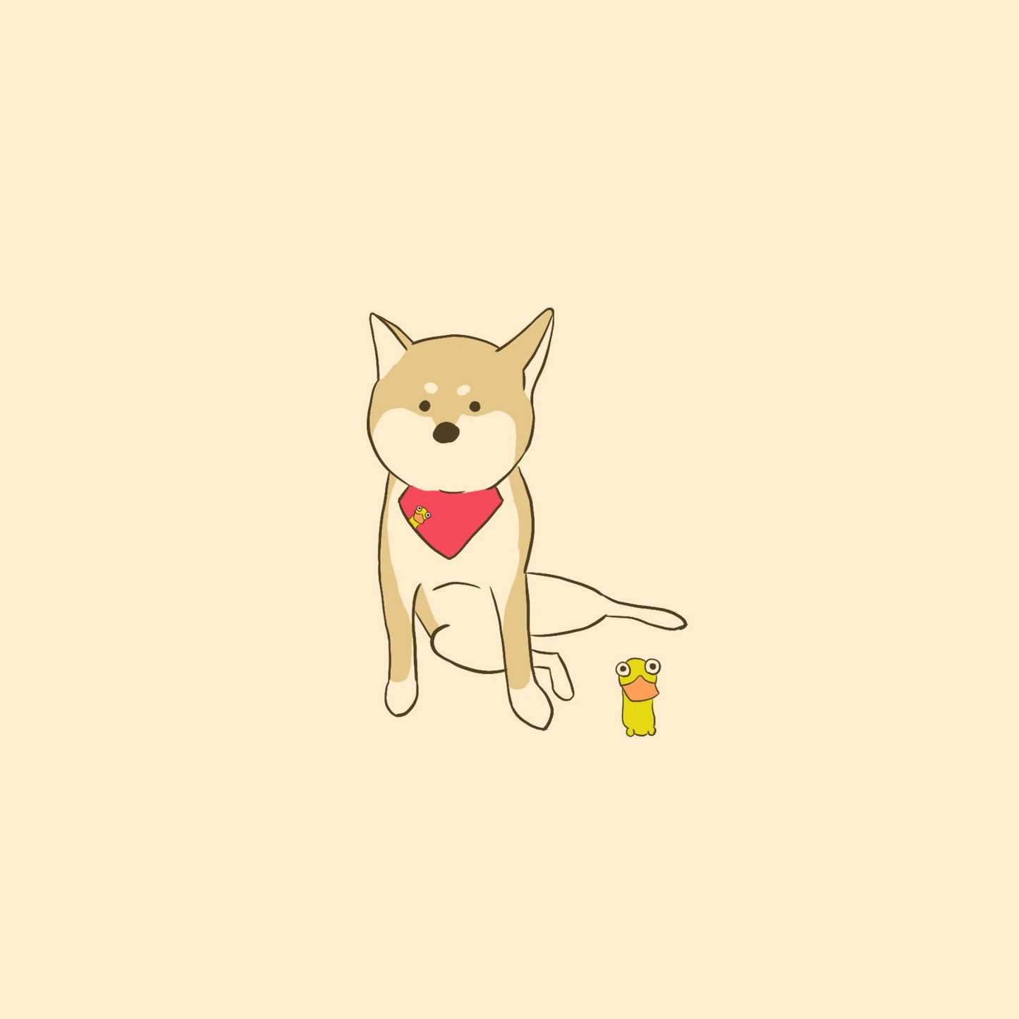 【限定公開】愛犬イラスト依頼