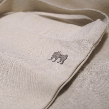 Sacoche with Shiba Inu embroidery mark that can be used as a walking bag or for everyday use