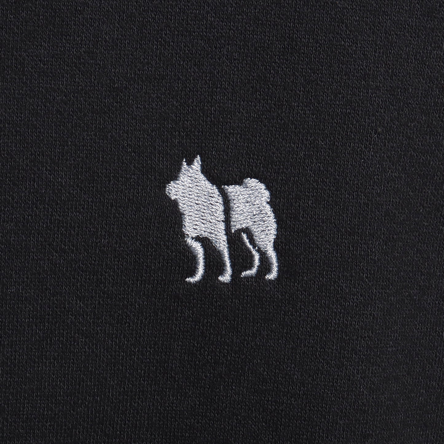 SHIBA/Shiba Inu one point embroidery premium hoodie / Premium Simple hoodie