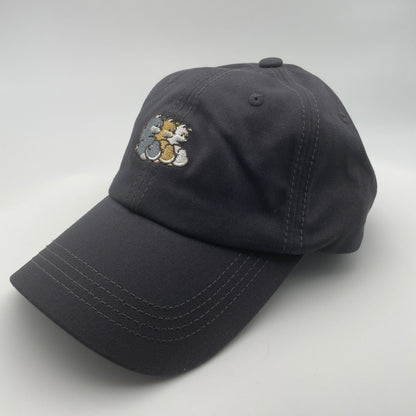 Cotton cap with Shiba Inu one-point embroidery