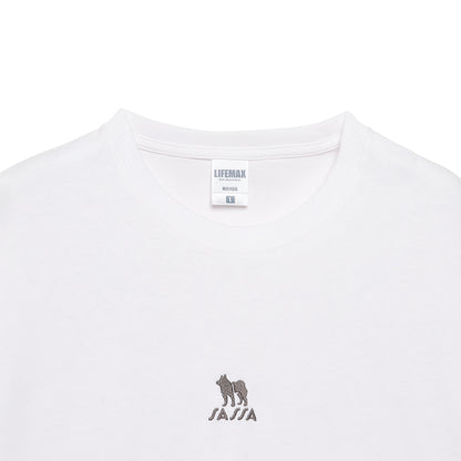 SHIBA/柴犬 ワンポイント刺繍 Tシャツ 半袖