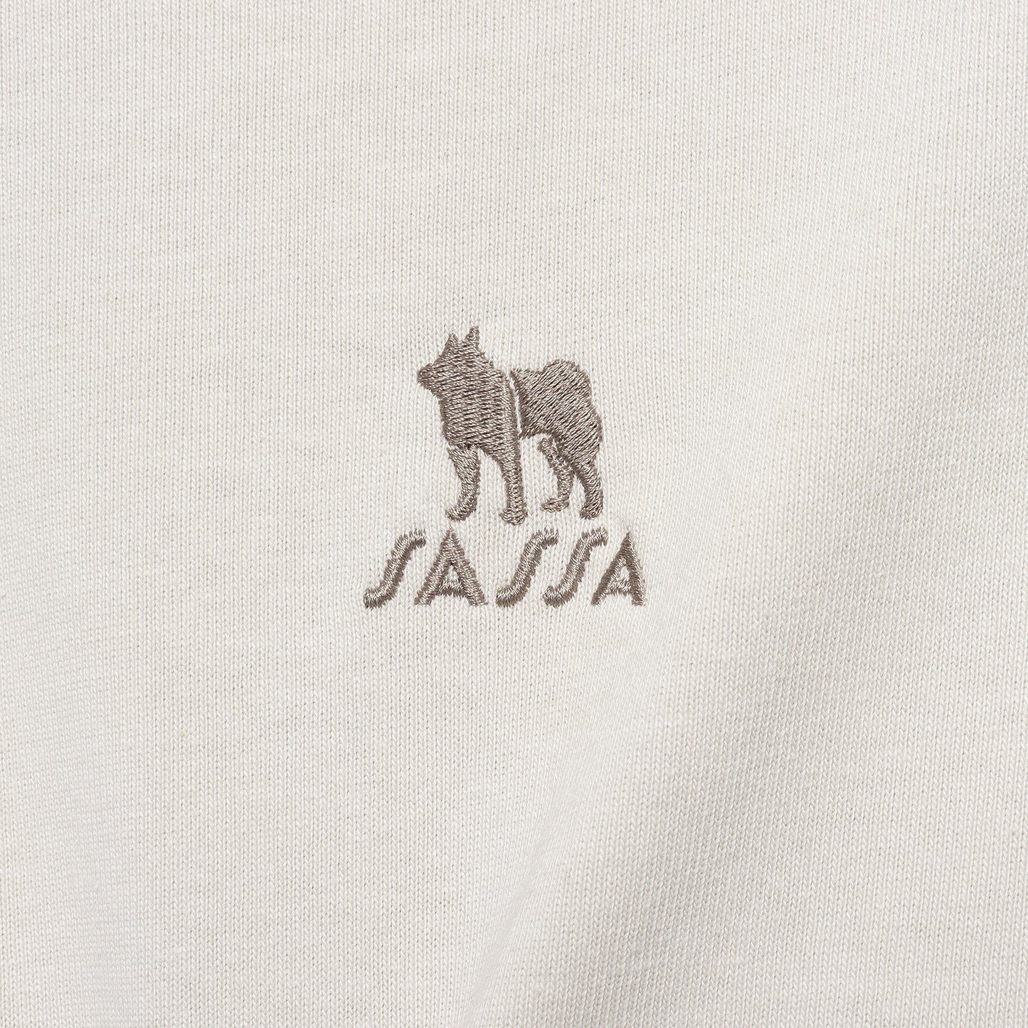 SHIBA/柴犬 ワンポイント刺繍 Tシャツ 長袖