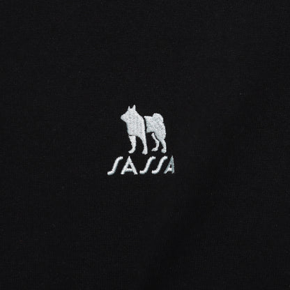 SHIBA/柴犬 ワンポイント刺繍 Tシャツ 長袖